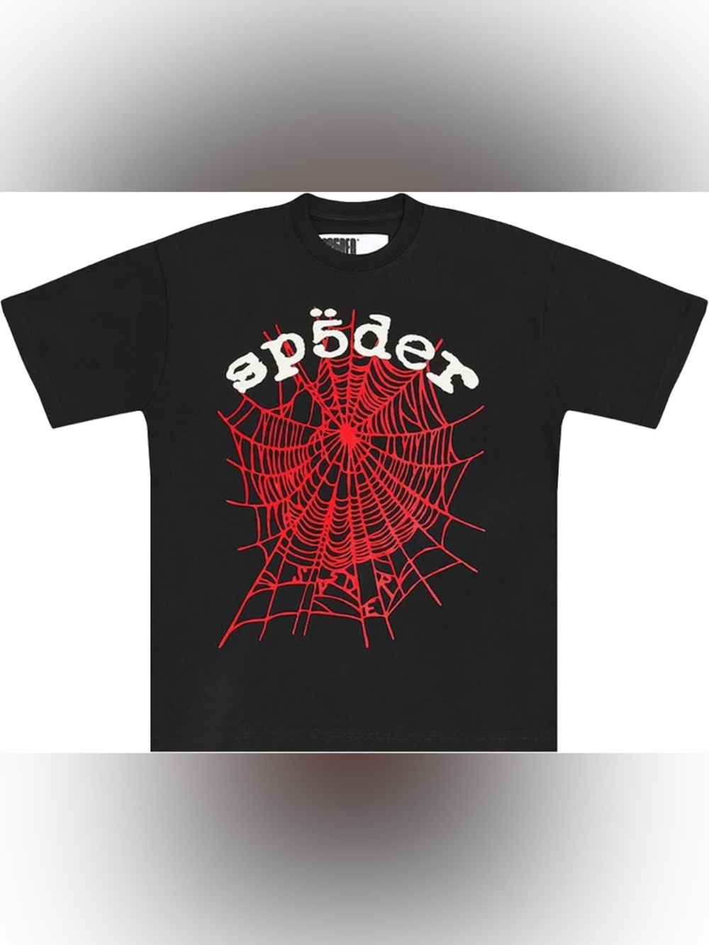 Sp5der Black Red T-Shirt Size S